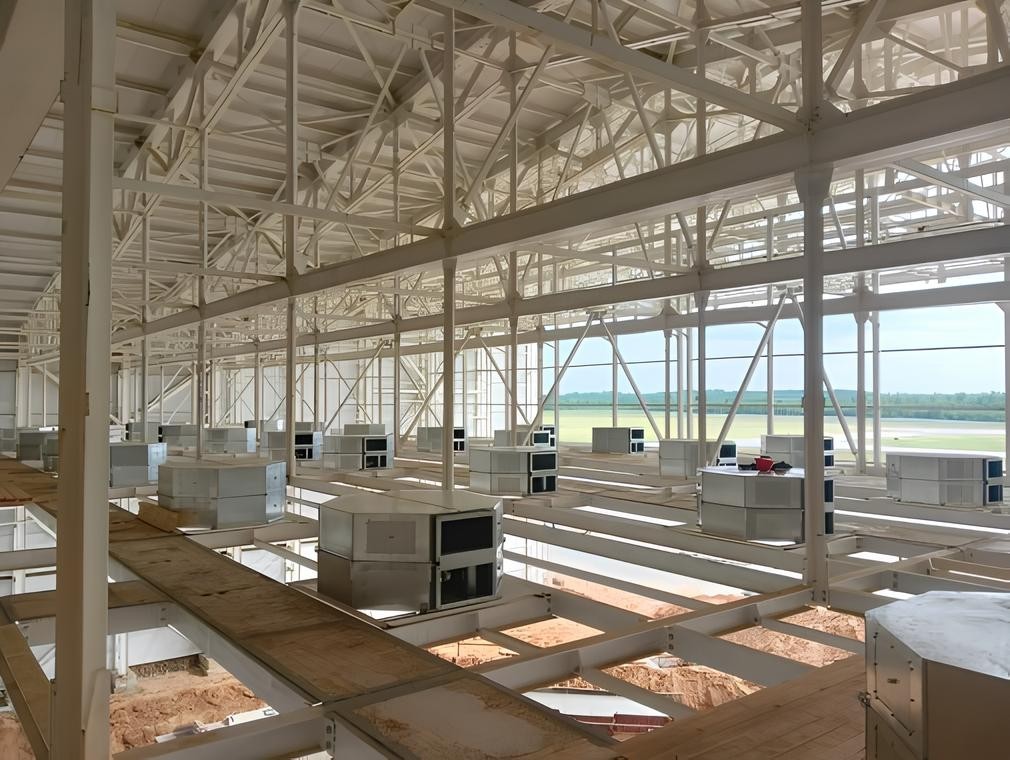 Производство окрасочных камер для самолетов