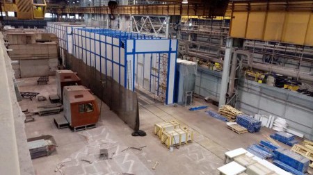 Возводим вторую камеру для окраски и сушки Возводим вторую камеру для окраски и сушки