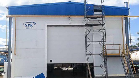 В г. Ревда Свердловской области запущена в эксплуатацию покрасочно-сушильная камера SPK для цистерн и вагонов 