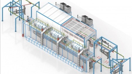“В проекте” - конвейерная линия окраски
