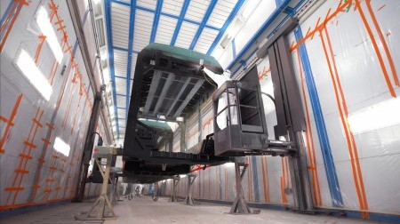 Окрасочные линии для трамваев