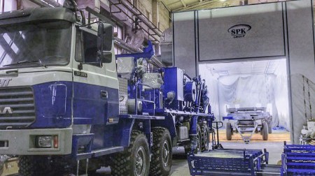 Покраска грузовых автомобилей в камере SPK Покраска грузовых автомобилей в камере SPK