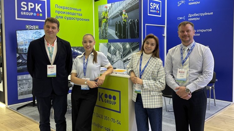 Команда SPK GROUP на выставке «НЕВА 2025» 
