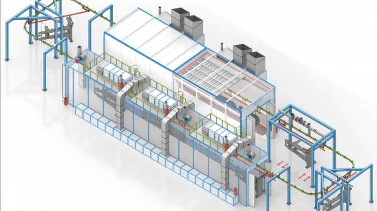 “В проекте” - конвейерная линия окраски