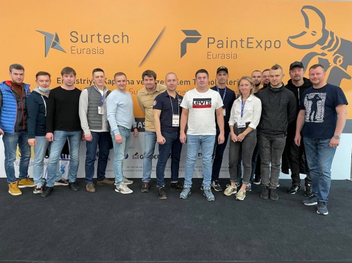 SPK GROUP в Стамбуле на выставке PaintExpo Eurasia 2021