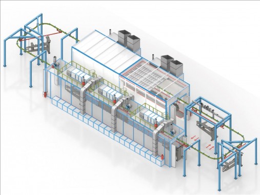 “В проекте” - конвейерная линия окраски
