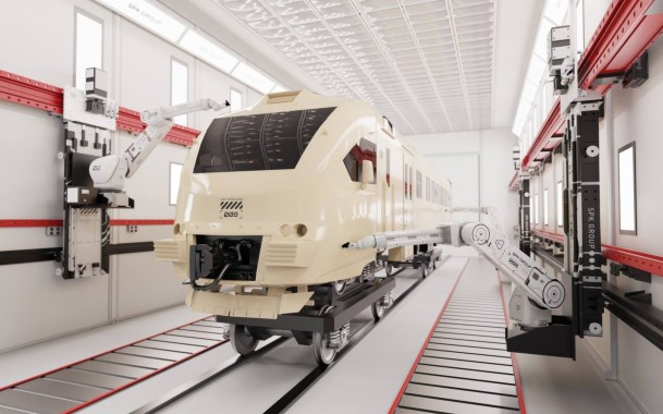 В проекте - роботизированная окрасочная камера В проекте - роботизированная окрасочная камера