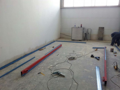 На Заводе по производству дизельных двигателей для локомотивов в г. Астана (Казахстан) SPK GROUP устанавливает камеру для смешивания и хранения красок