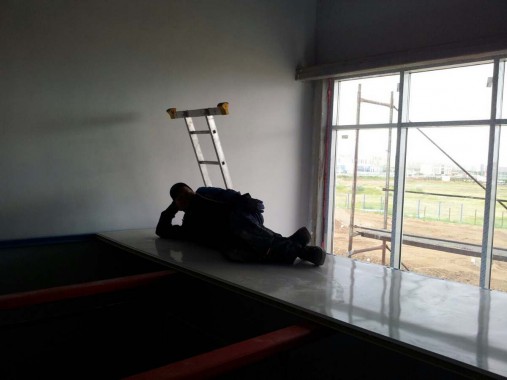 На Заводе по производству дизельных двигателей для локомотивов в г. Астана (Казахстан) SPK GROUP устанавливает камеру для смешивания и хранения красок