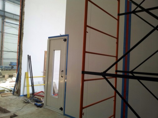 На Заводе по строительству дизельных двигателей в Астане (Казахстан) SPK Group устанавливает покрасочно-сушильную камеру