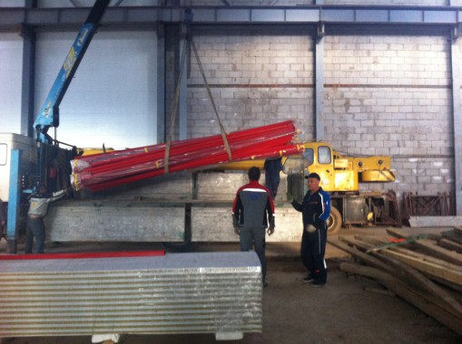 В Казахстане в Астане на Заводе по производству дизельных двигателей для локомотивов GEVO наша компания возводит моечную камеру