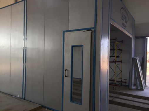 В столице республики Казахстан в Астане на Заводе по производству дизельных двигателей специалистами SPK Group возводится проходная моечная камера для дизельных двигателей В столице республики Казахстан в Астане на Заводе по производству дизельных двигателей специалистами SPK Group возводится проходная моечная камера для дизельных двигателей