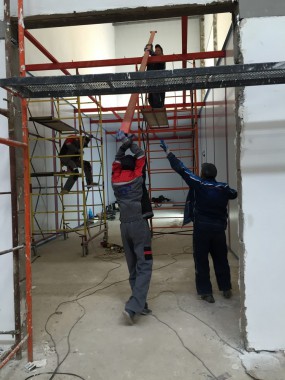 Возведение камеры SPK GROUP для смешивания и хранения красок на Заводе по производству дизельных двигателей (г. Астана) Возведение камеры SPK GROUP для смешивания и хранения красок на Заводе по производству дизельных двигателей (г. Астана)