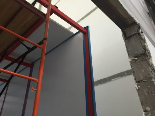 Возведение камеры SPK GROUP для смешивания и хранения красок на Заводе по производству дизельных двигателей (г. Астана) Возведение камеры SPK GROUP для смешивания и хранения красок на Заводе по производству дизельных двигателей (г. Астана)