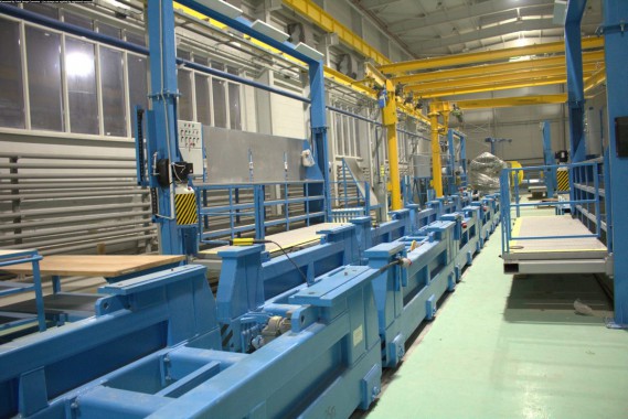 Расстановка нестандартного оборудования на Заводе по производству дизельных двигателей GEVO в Астане