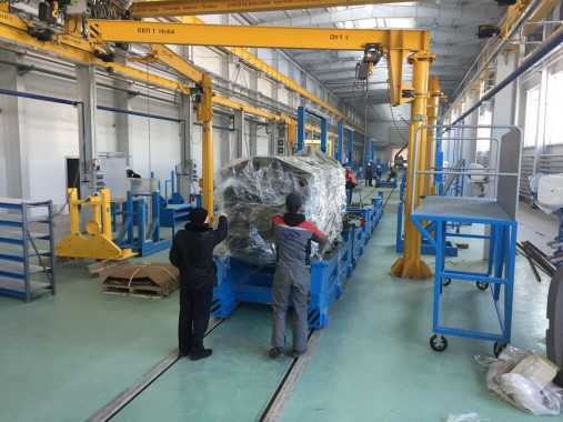 В столице Казахстана состоялся запуск Завода по производству дизельных двигателей GEVO для локомотивов, для которого специалистами SPK GROUP разработано, поставлено и запущено технологическое оборудование В столице Казахстана состоялся запуск Завода по производству дизельных двигателей GEVO для локомотивов, для которого специалистами SPK GROUP разработано, поставлено и запущено технологическое оборудование