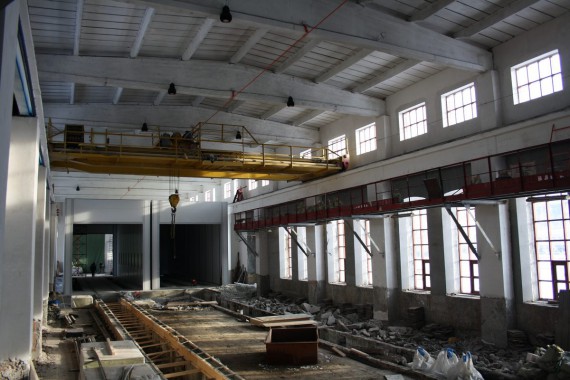 В Екатеринбурге специалистами SPK GROUP устанавливается покрасочно-сушильная камера для Музея РЖД В Екатеринбурге специалистами SPK GROUP устанавливается покрасочно-сушильная камера для Музея РЖД