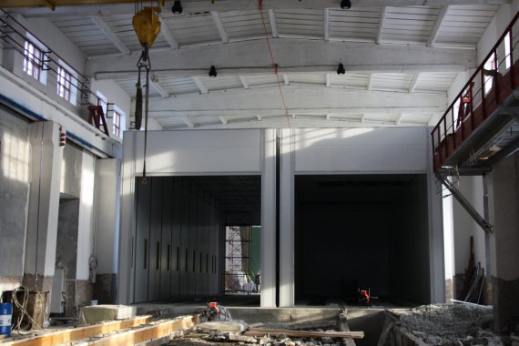 В Екатеринбурге специалистами SPK GROUP устанавливается покрасочно-сушильная камера для Музея РЖД В Екатеринбурге специалистами SPK GROUP устанавливается покрасочно-сушильная камера для Музея РЖД