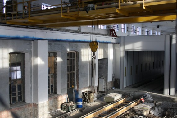 В Екатеринбурге специалистами SPK GROUP устанавливается покрасочно-сушильная камера для Музея РЖД В Екатеринбурге специалистами SPK GROUP устанавливается покрасочно-сушильная камера для Музея РЖД