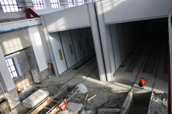 В Екатеринбурге специалистами SPK GROUP устанавливается покрасочно-сушильная камера для Музея РЖД В Екатеринбурге специалистами SPK GROUP устанавливается покрасочно-сушильная камера для Музея РЖД