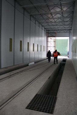 В Екатеринбурге специалистами SPK GROUP устанавливается покрасочно-сушильная камера для Музея РЖД В Екатеринбурге специалистами SPK GROUP устанавливается покрасочно-сушильная камера для Музея РЖД