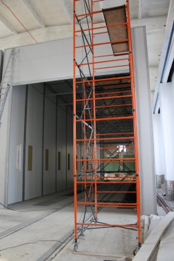 В Екатеринбурге специалистами SPK GROUP устанавливается покрасочно-сушильная камера для Музея РЖД В Екатеринбурге специалистами SPK GROUP устанавливается покрасочно-сушильная камера для Музея РЖД