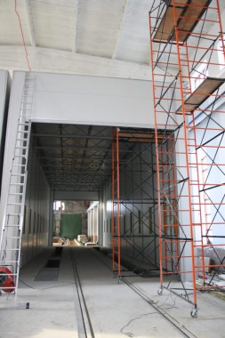 В Екатеринбурге специалистами SPK GROUP устанавливается покрасочно-сушильная камера для Музея РЖД В Екатеринбурге специалистами SPK GROUP устанавливается покрасочно-сушильная камера для Музея РЖД