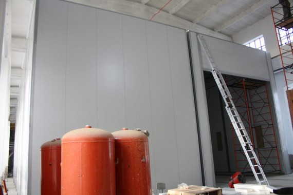 В Екатеринбурге специалистами SPK GROUP устанавливается покрасочно-сушильная камера для Музея РЖД В Екатеринбурге специалистами SPK GROUP устанавливается покрасочно-сушильная камера для Музея РЖД