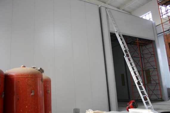 В Екатеринбурге специалистами SPK GROUP устанавливается покрасочно-сушильная камера для Музея РЖД В Екатеринбурге специалистами SPK GROUP устанавливается покрасочно-сушильная камера для Музея РЖД