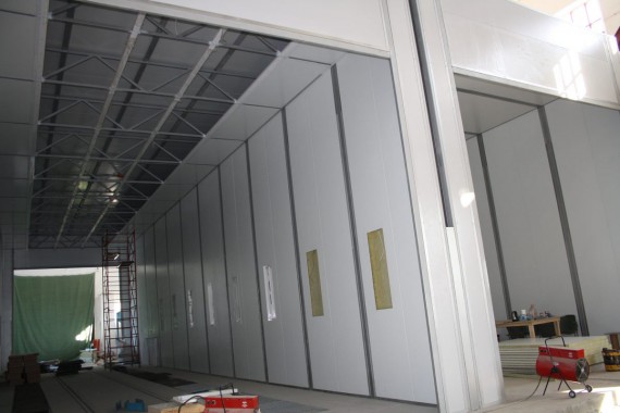 SPK GROUP производит модернизацию дробеструйной камеры для Музея РЖД в Екатеринбурге