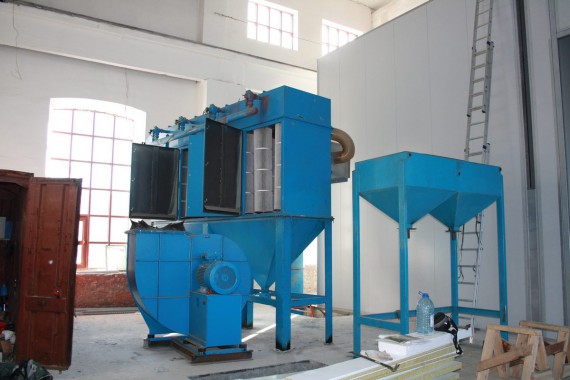 SPK GROUP производит модернизацию дробеструйной камеры для Музея РЖД в Екатеринбурге