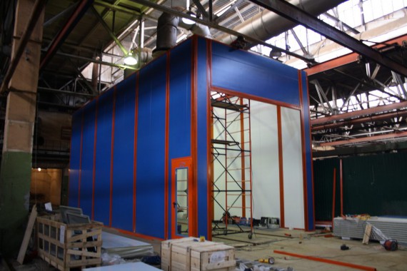 На Невьянском Машиностроительном Заводе SPK Group устанавливает покрасочно-сушильную камеру для металлоконструкций