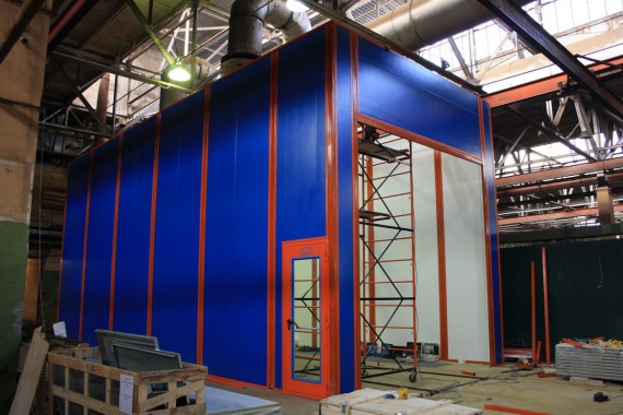 На Невьянском Машиностроительном Заводе SPK Group устанавливает покрасочно-сушильную камеру для металлоконструкций