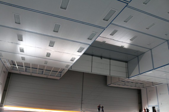 Строительство покрасочно-сушильной камеры для авиационной техники в Астане близится к финальному этапу