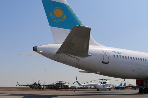 Строительство покрасочно-сушильной камеры для авиационной техники в Астане близится к финальному этапу