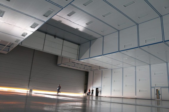 Строительство покрасочно-сушильной камеры для авиационной техники в Астане близится к финальному этапу