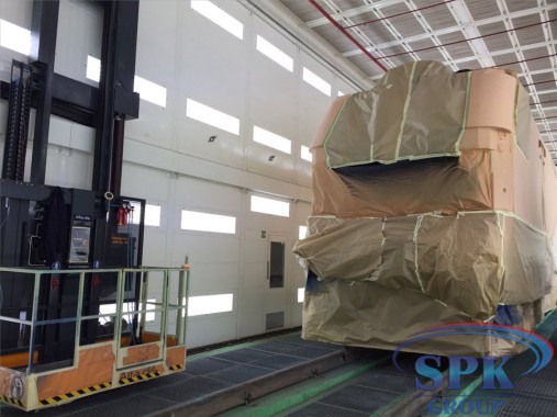 Камера окраски SPK GROUP на электровозосборочном заводе