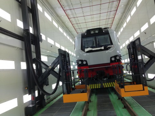 Камера окраски SPK GROUP на электровозосборочном заводе