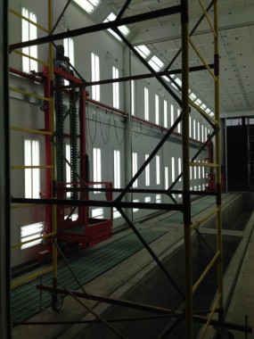 Покрасочная камера для локомотивов с рабочей температурой до 80°С  SPK-22.6.6, г. Шадринск