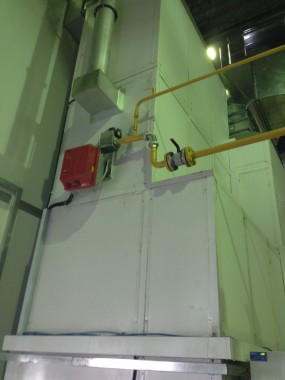 Покрасочная камера для локомотивов с рабочей температурой до 80°С  SPK-22.6.6, г. Шадринск