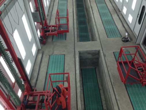 Покрасочная камера для локомотивов с рабочей температурой до 80°С  SPK-22.6.6, г. Шадринск