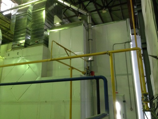 Покрасочная камера для локомотивов с рабочей температурой до 80°С  SPK-22.6.6, г. Шадринск