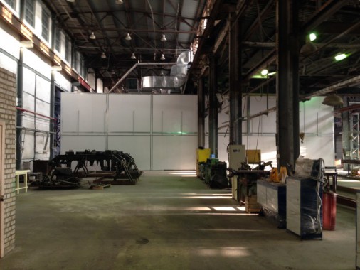 Покрасочная камера для локомотивов с рабочей температурой до 80°С  SPK-22.6.6, г. Шадринск