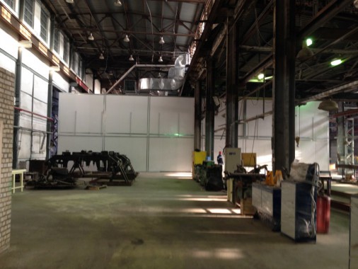 Покрасочная камера для локомотивов с рабочей температурой до 80°С  SPK-22.6.6, г. Шадринск