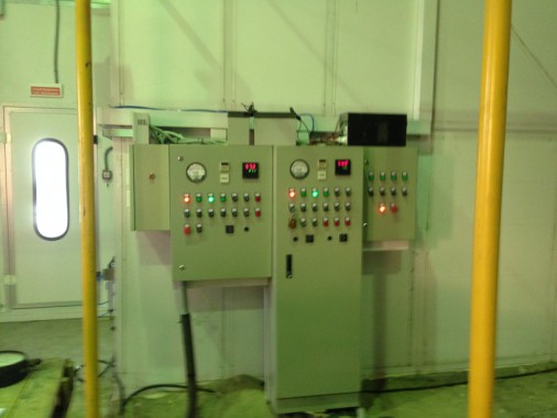 Покрасочная камера для локомотивов с рабочей температурой до 80°С  SPK-22.6.6, г. Шадринск