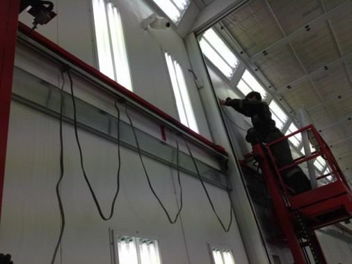 Покрасочная камера для локомотивов с рабочей температурой до 80°С  SPK-22.6.6, г. Шадринск