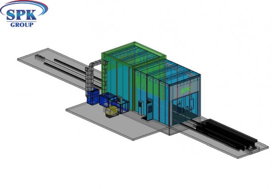 Обитаемая моечно-сушильная камера проходного типа SPK-М 11.4.4 Россия Обитаемая моечно-сушильная камера проходного типа SPK GROUP