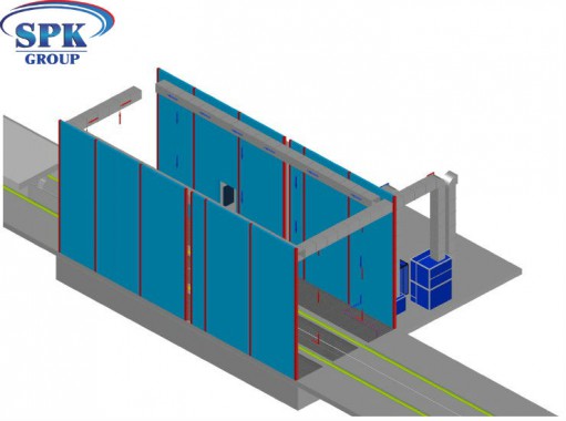 Обитаемая моечно-сушильная камера проходного типа SPK-М 11.4.4 Россия Обитаемая моечно-сушильная камера проходного типа SPK GROUP