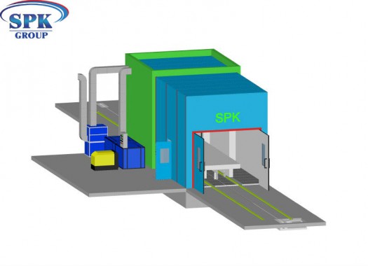 Обитаемая моечно-сушильная камера проходного типа SPK-М 11.4.4 Россия Обитаемая моечно-сушильная камера проходного типа SPK GROUP