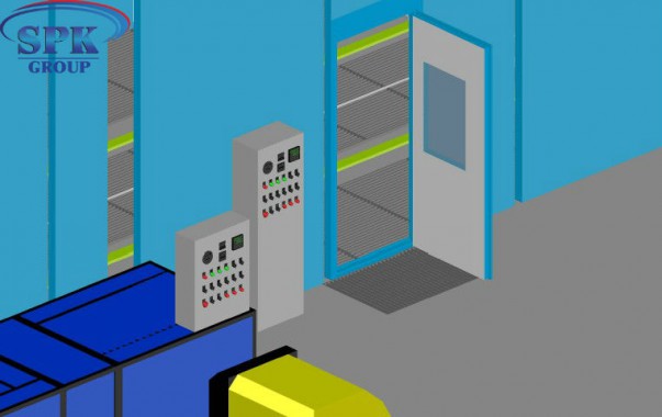 Обитаемая моечно-сушильная камера проходного типа SPK-М 11.4.4 Россия Обитаемая моечно-сушильная камера проходного типа SPK GROUP